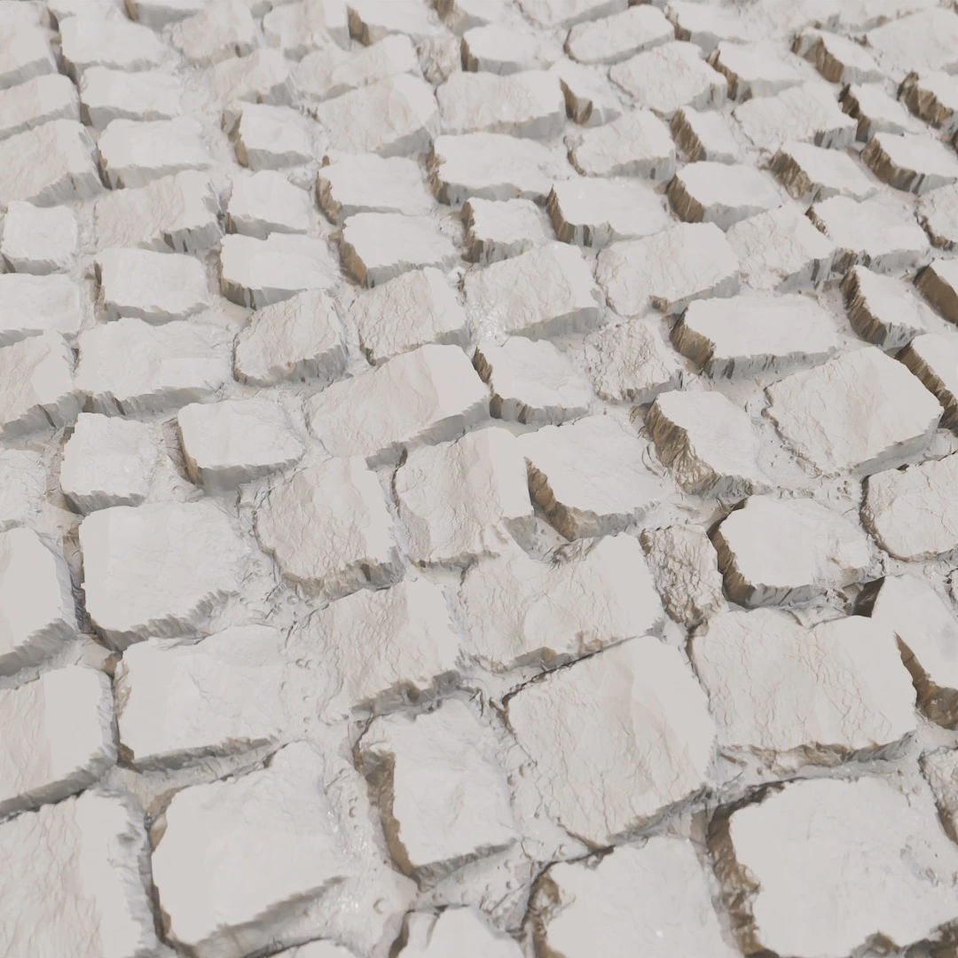 Old Weathered Cobblestone Texture