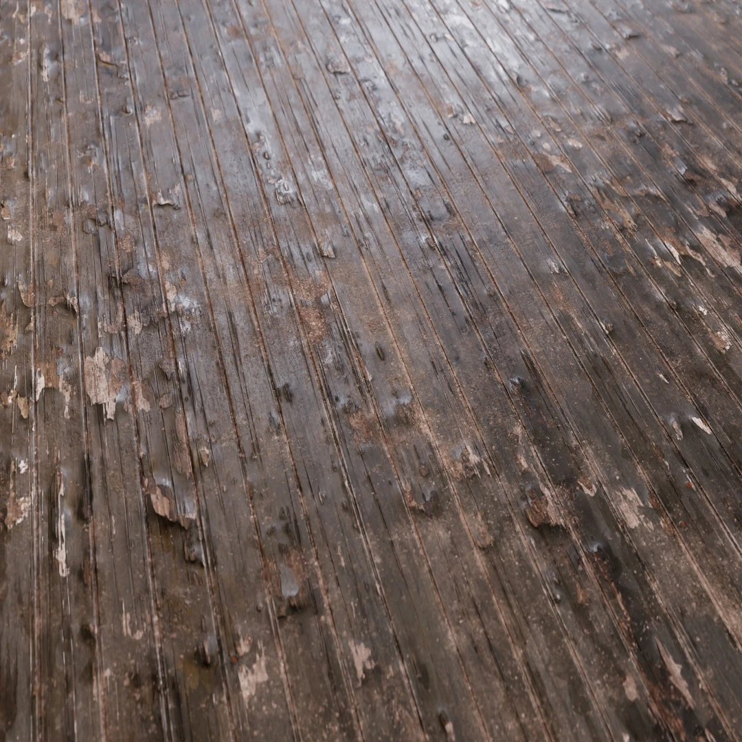 Old Weathered Dark Planks Texture