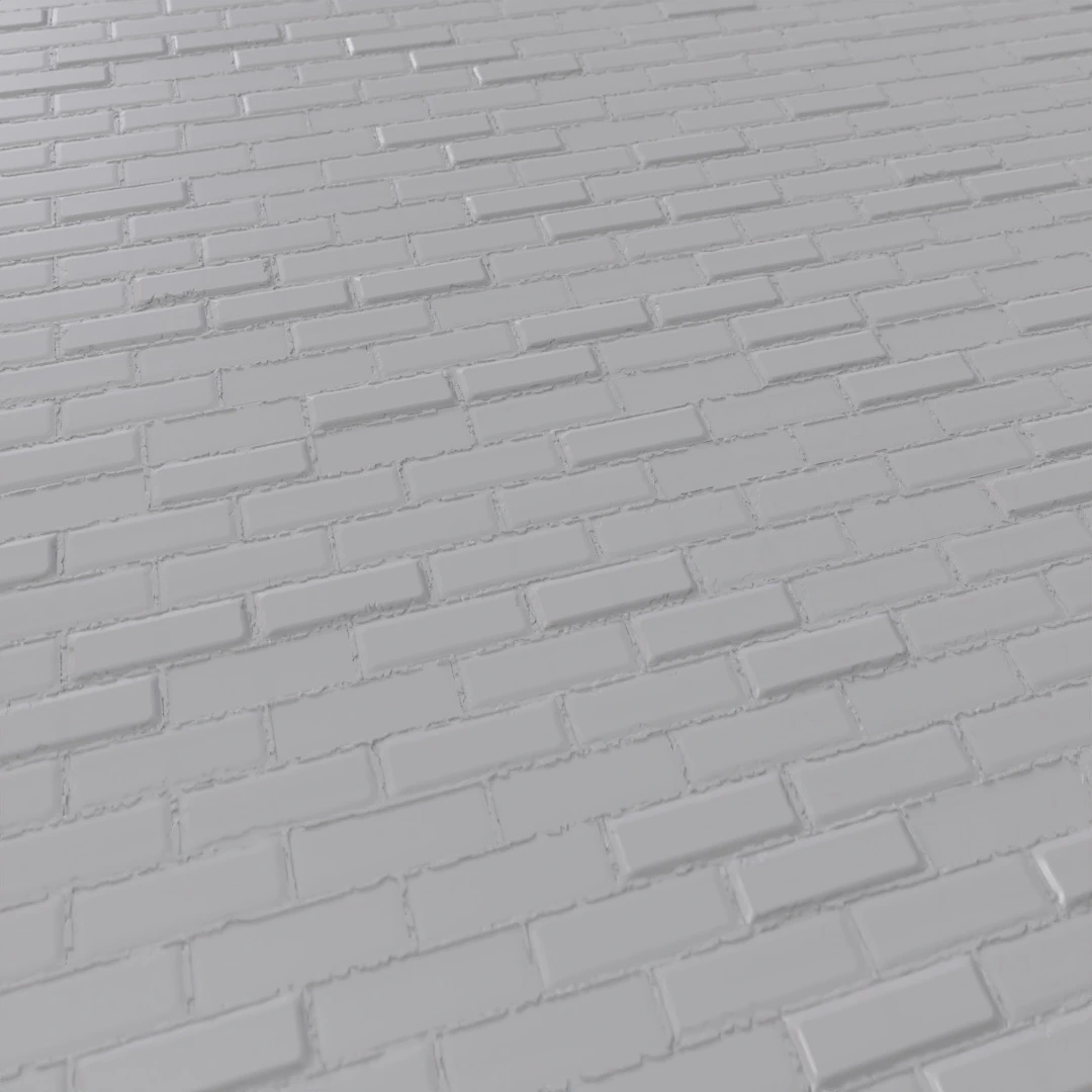 Purple Brick Facade Texture