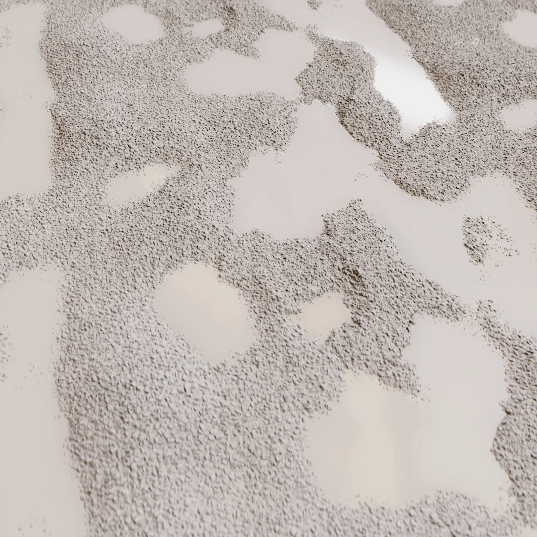 Rain Soaked Cracked Asphalt Texture
