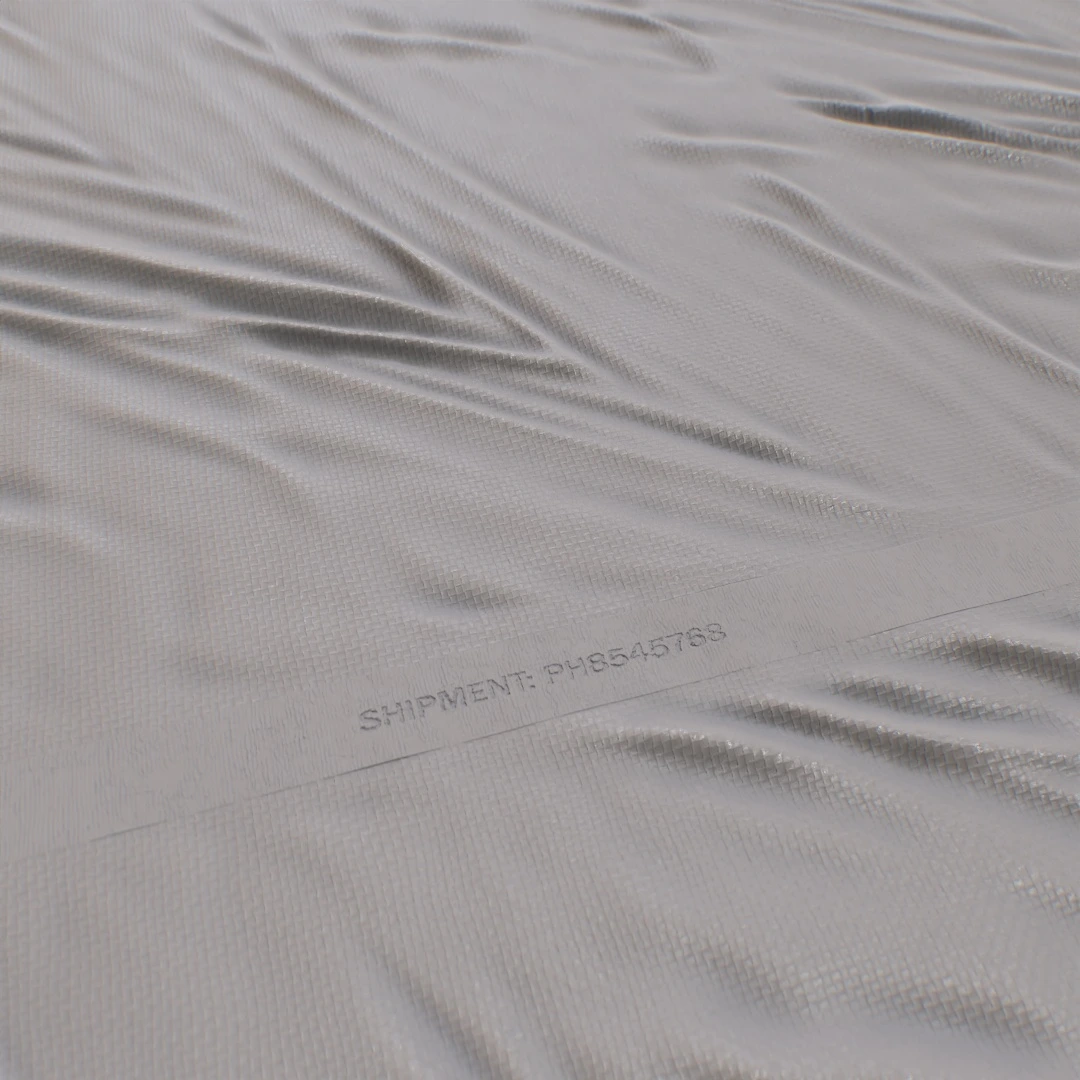 Red Woven Tarpaulin Texture