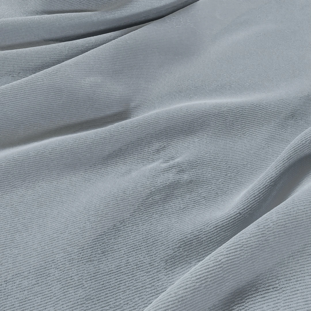 Ribbed Blue Denim Fabric Texture 5359 - LotPixel