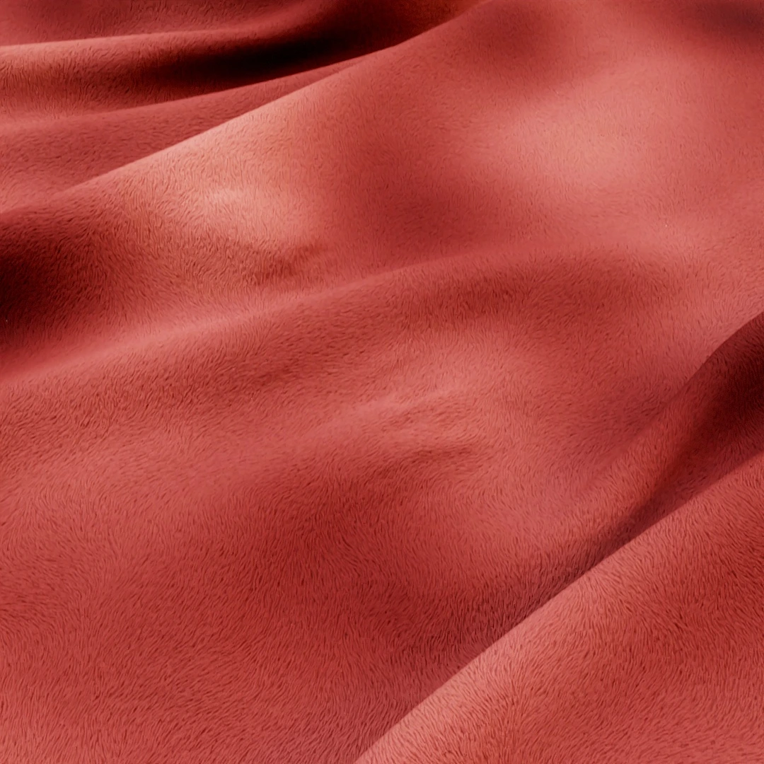 Rich Crimson Velvet Texture