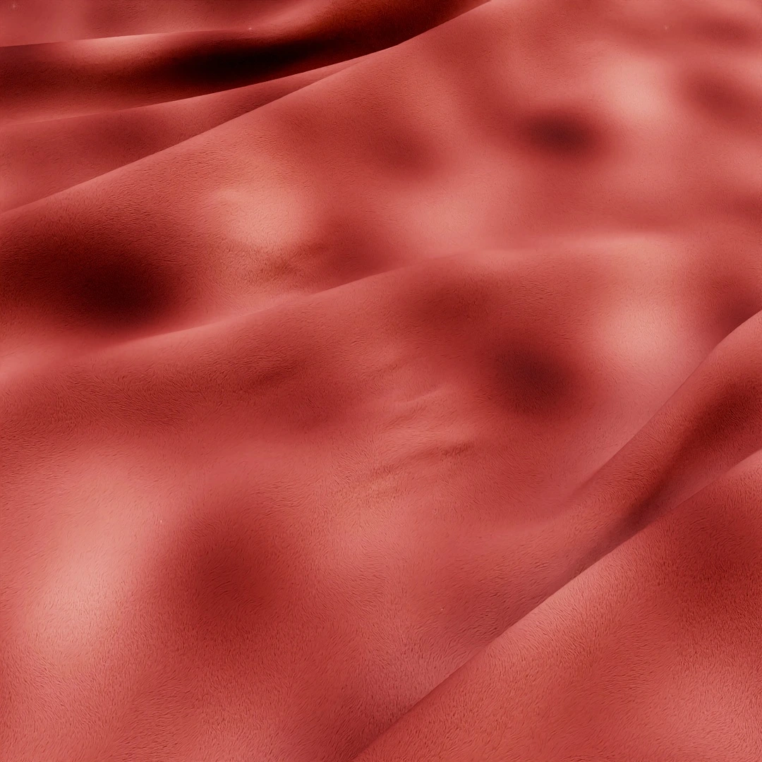 Rich Crimson Velvet Texture