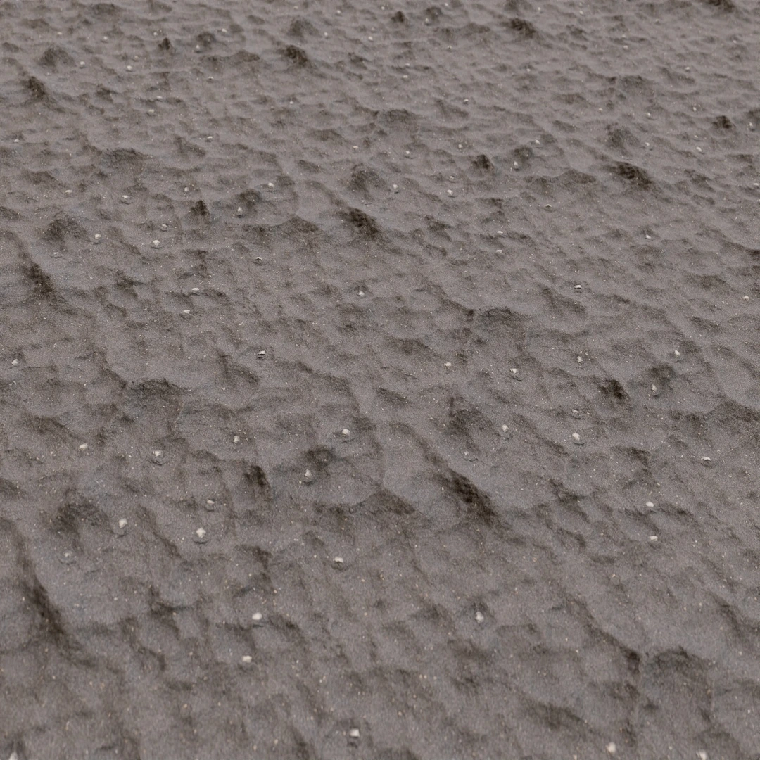 Rippled Seashell Beach Sand Texture