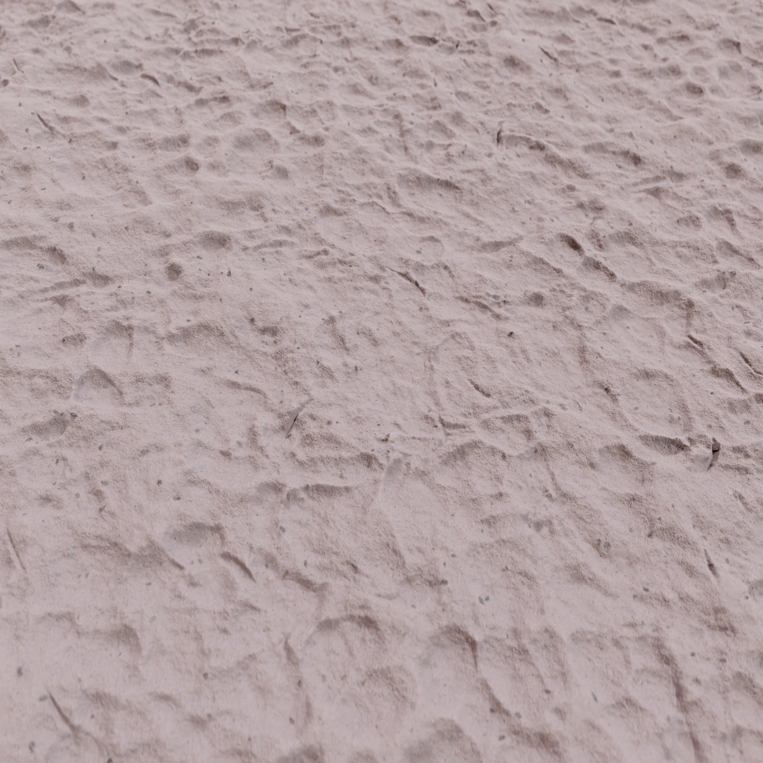 Rippled Shoeprint Beach Sand Texture