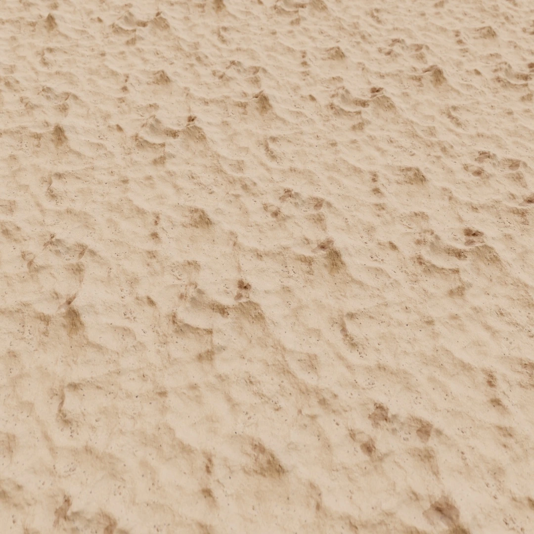 Rippled Soft Beach Sand Texture