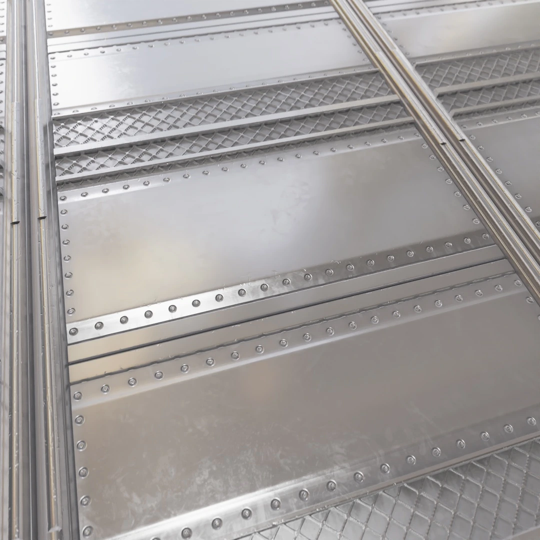Riveted Sci-Fi Metal Door Texture