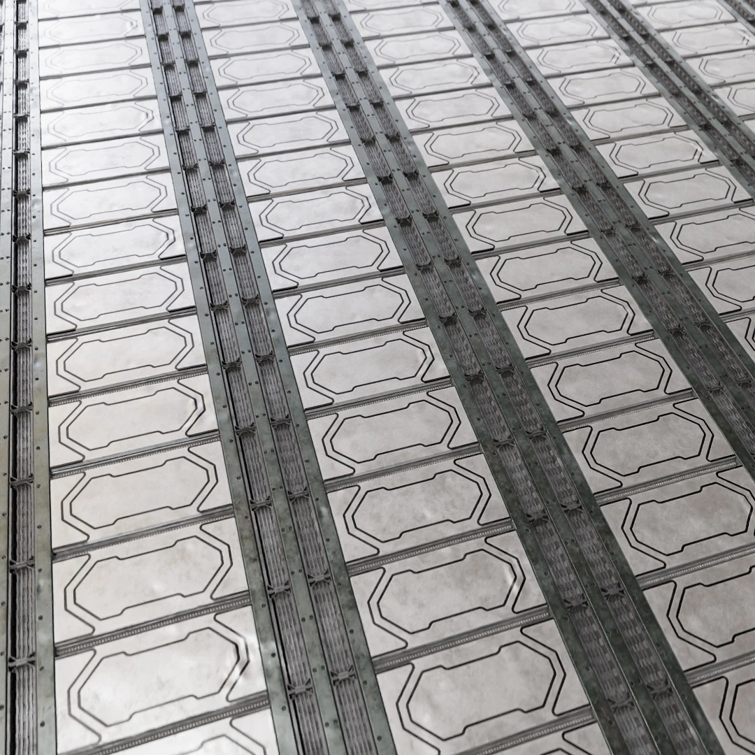 Riveted Steel Sci-Fi Panel Texture