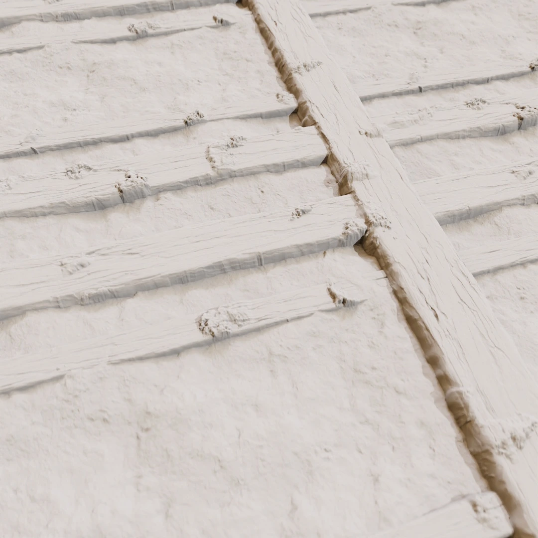 Rough Aged Wood Lath Texture