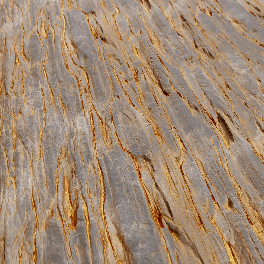 Rough Gold Vein Rock Texture