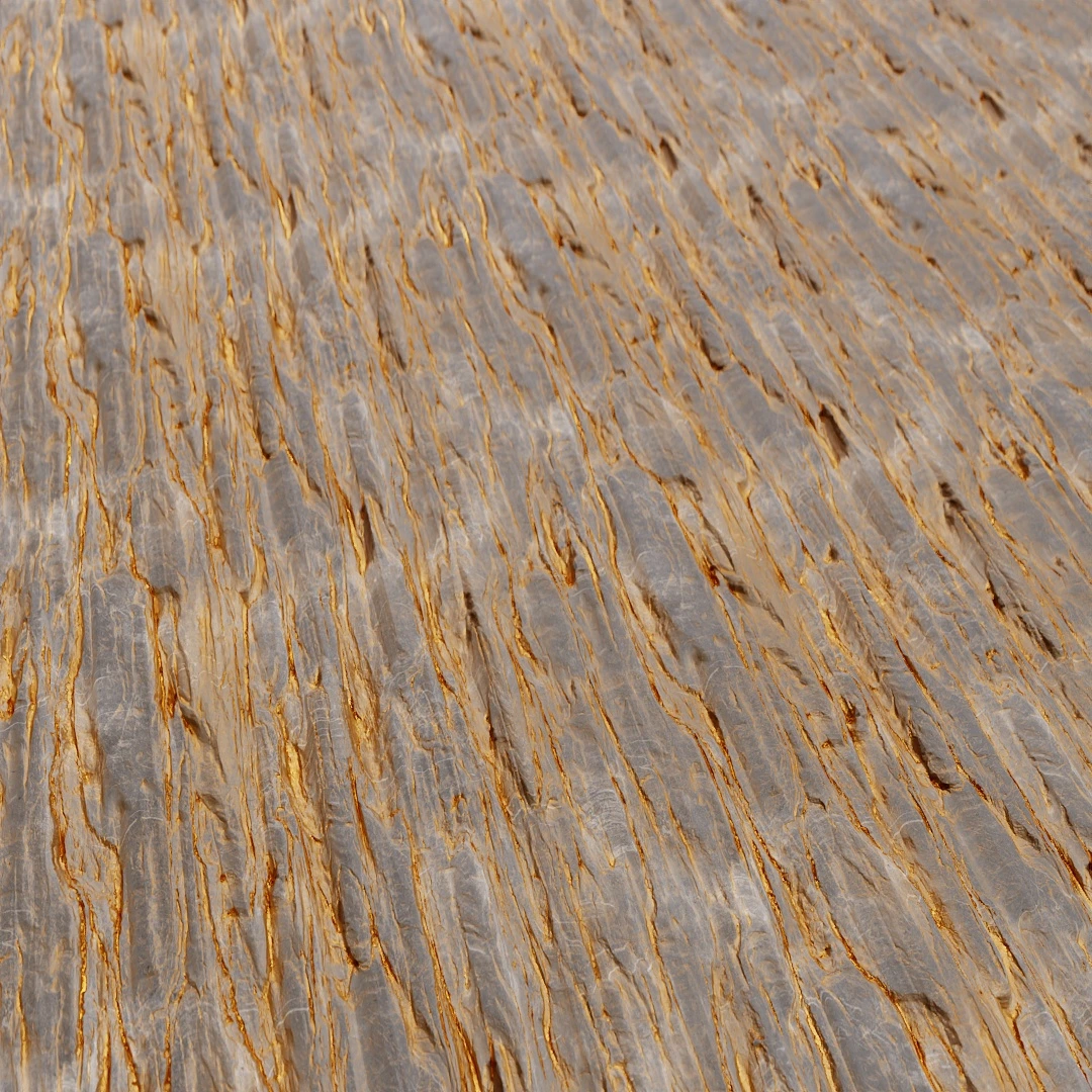 Rough Gold Vein Rock Texture