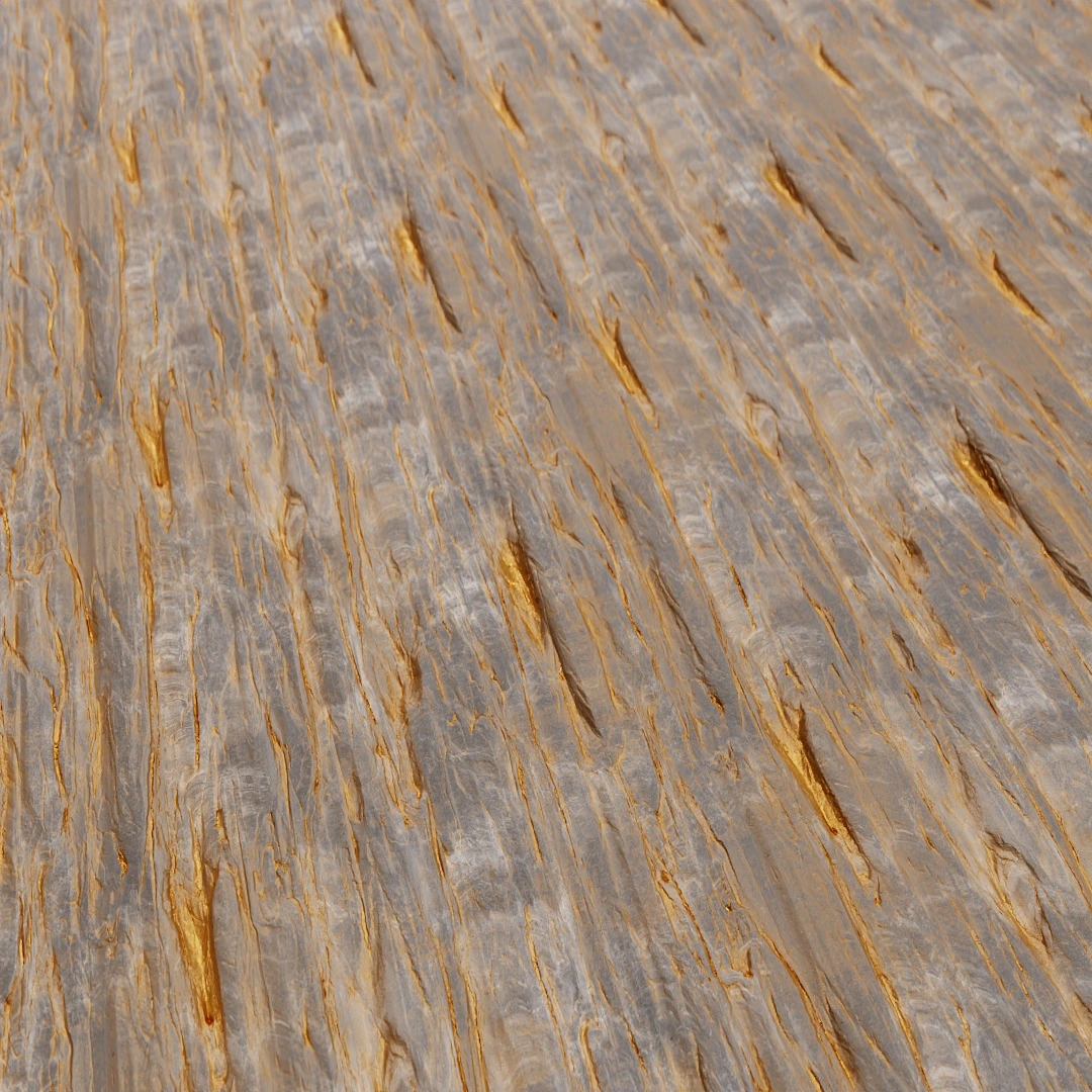 Rough Veined Gold Ore Texture