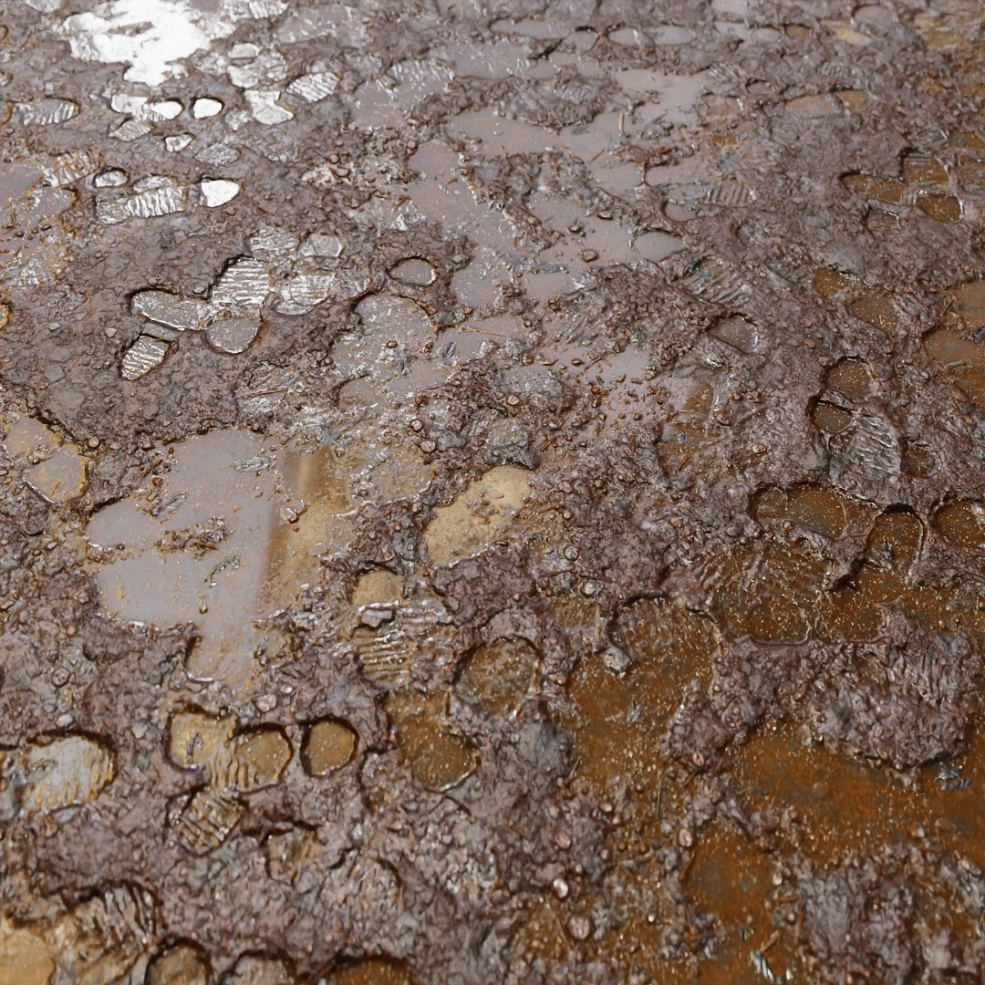 Rough Wet Muddy Texture