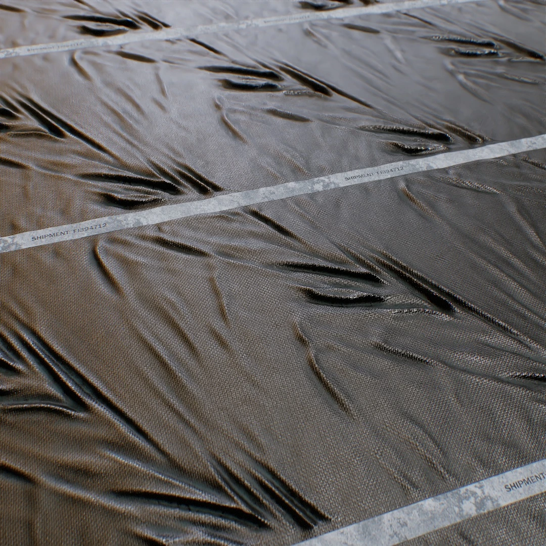 Rough Worn Tarpaulin Texture