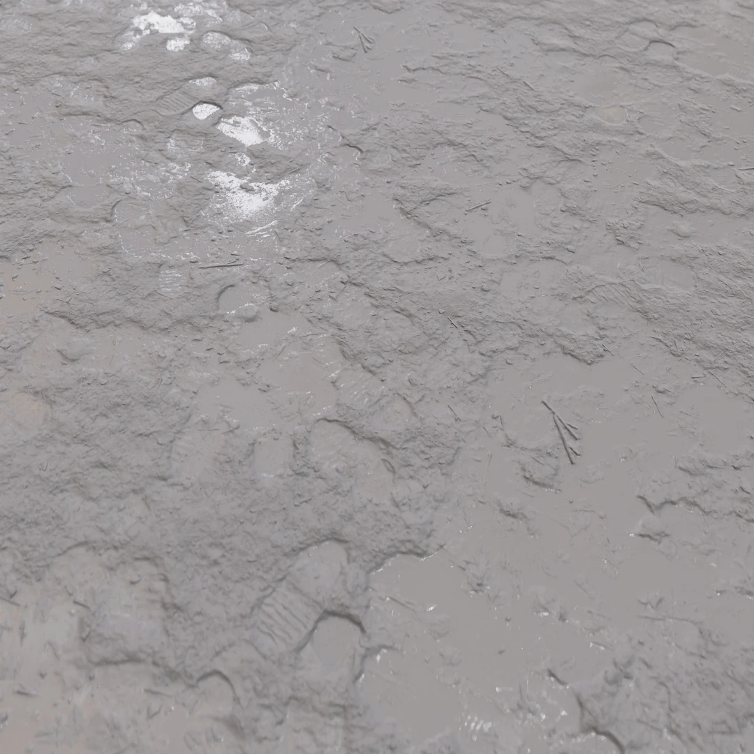 Rugged Earth Wet Mud Texture