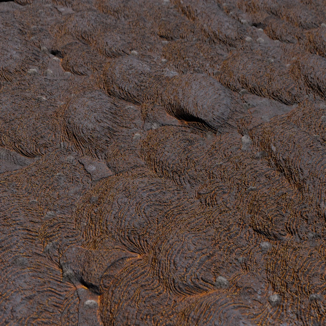 Rugged Volcanic Rock Texture