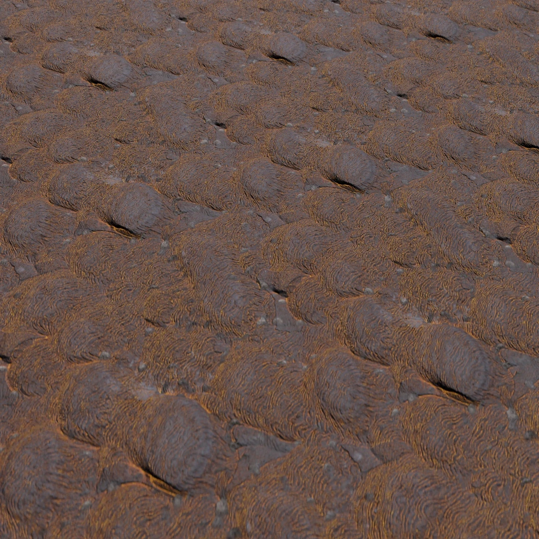 Rugged Volcanic Rock Texture