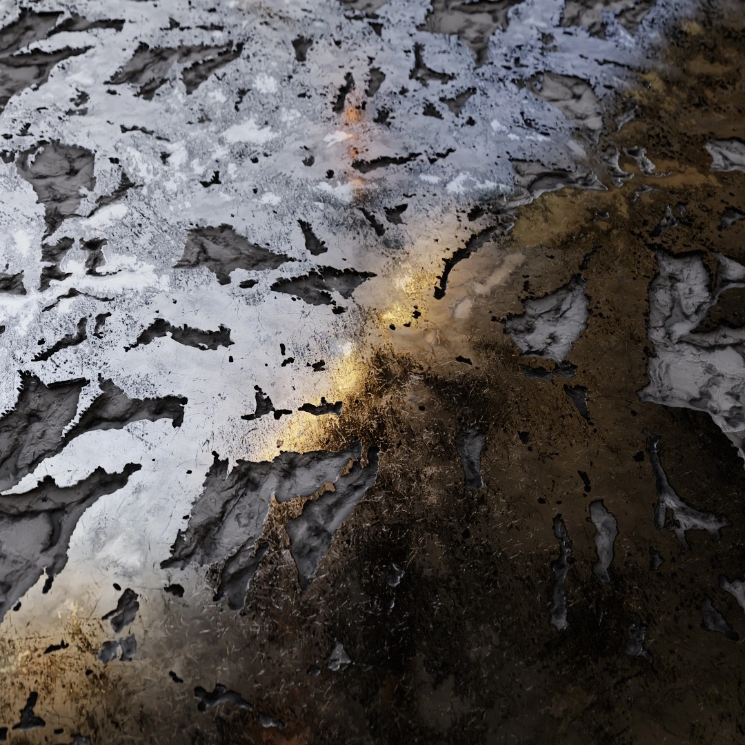 Rusted Burnished Copper Texture