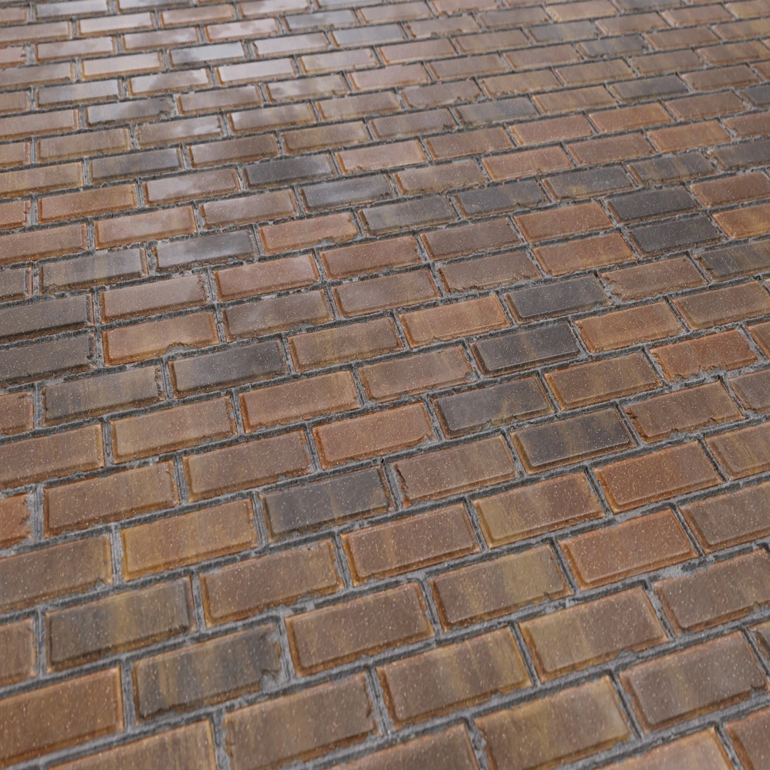 Rustic Aged Brick Wall Texture