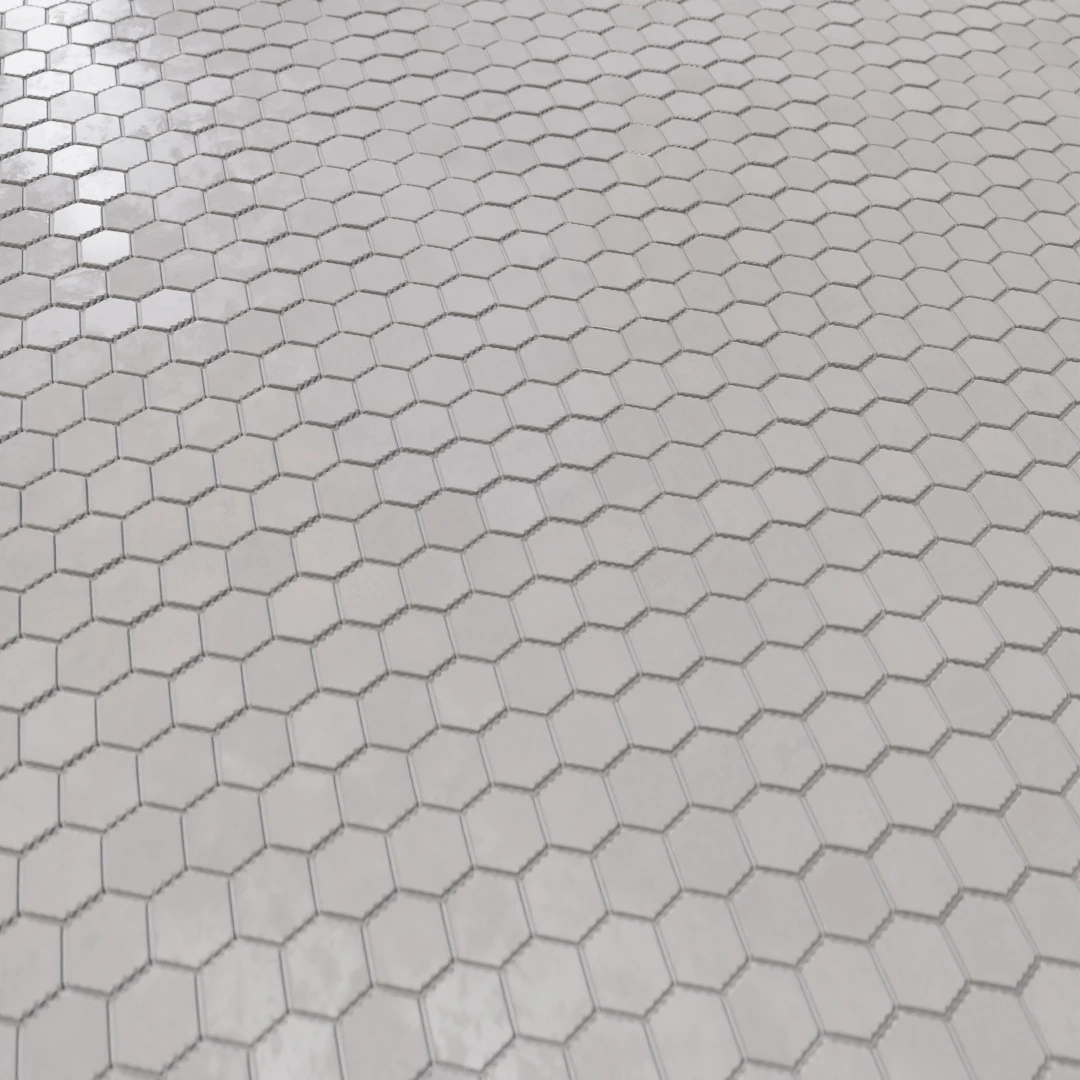 Rustic Crimson Hexagon Texture