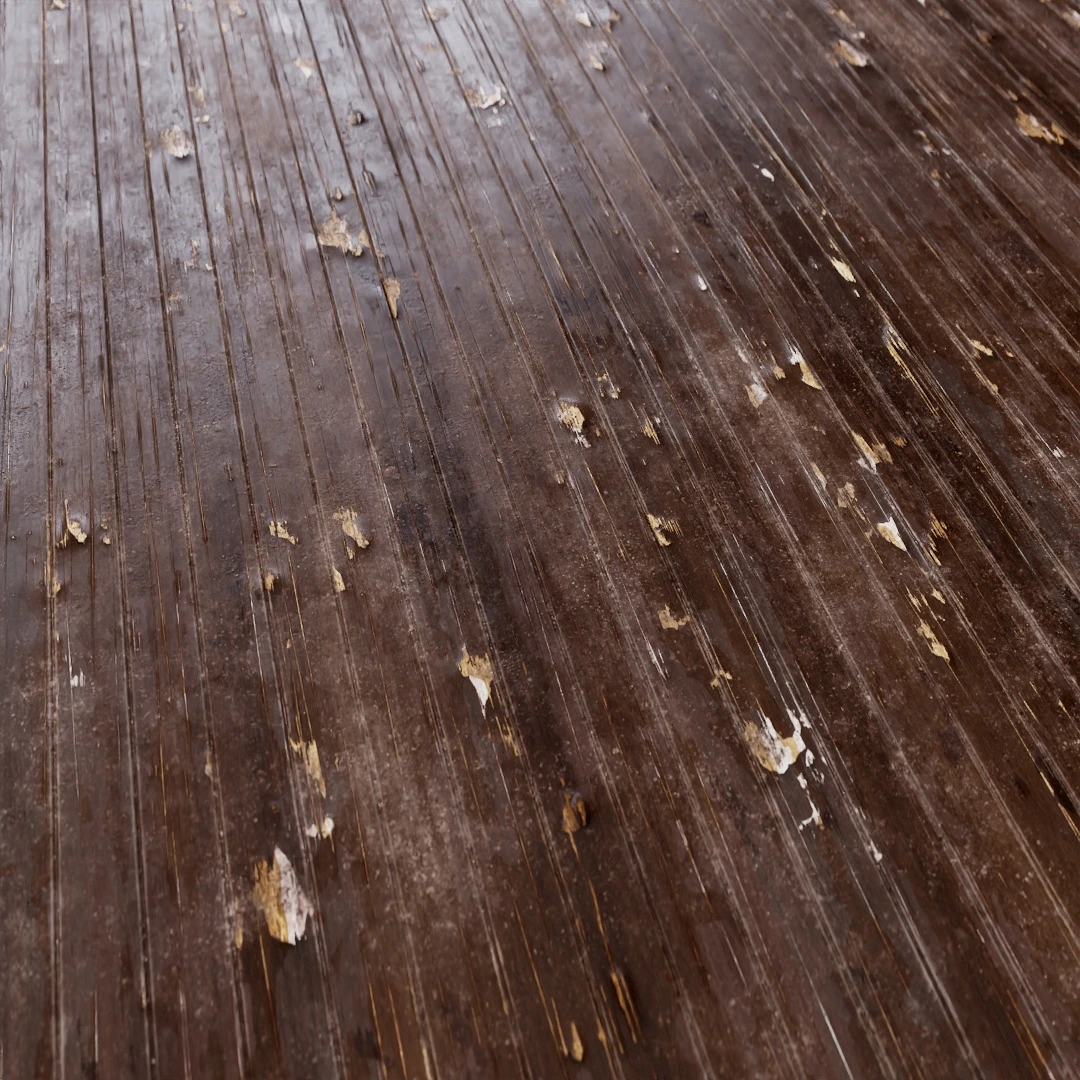 Rustic Dark Oak Planks Texture