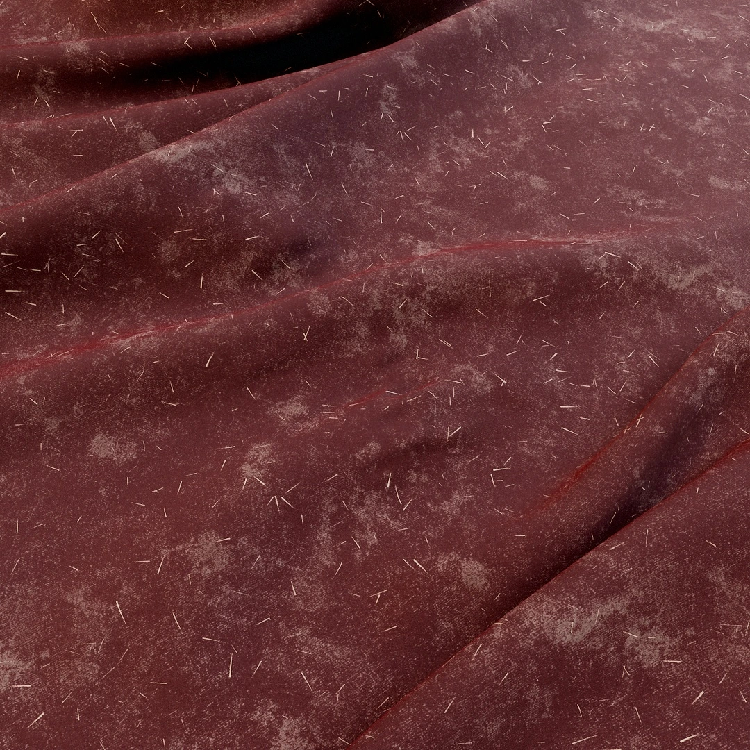 Rustic Dirty Crimson Fabric Texture