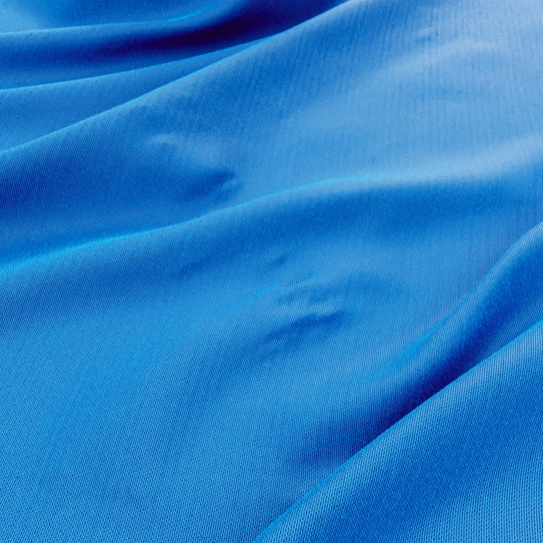 Sapphire Ripple Weave Fabric Texture