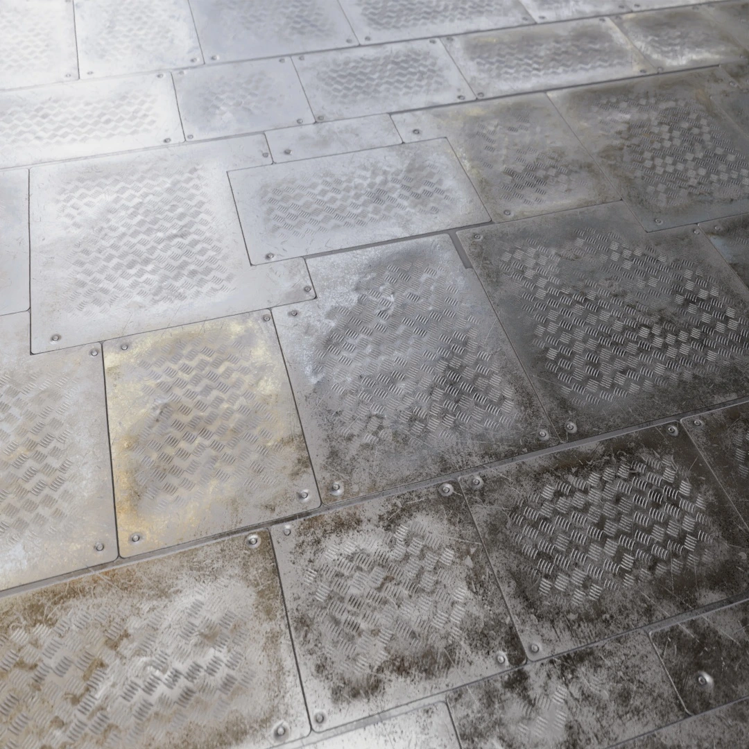 Sci-Fi Metal Floor Texture