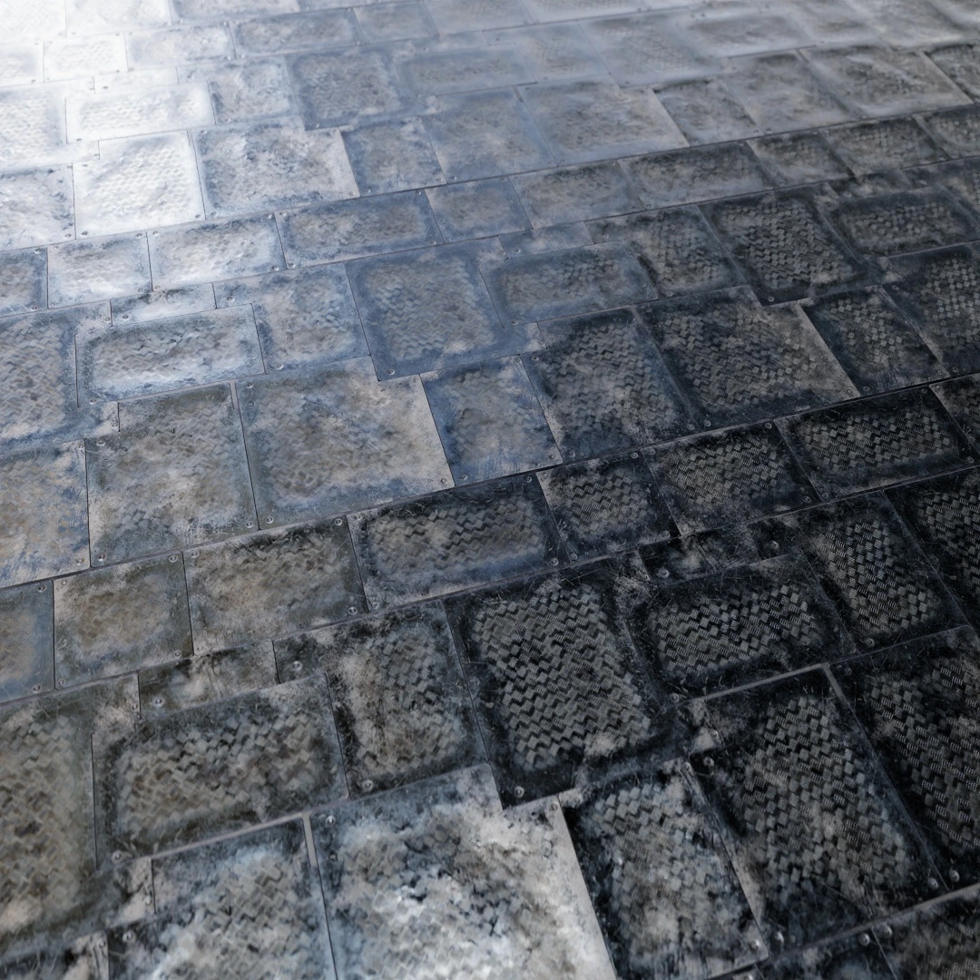 Sci-Fi Metal Floor Texture