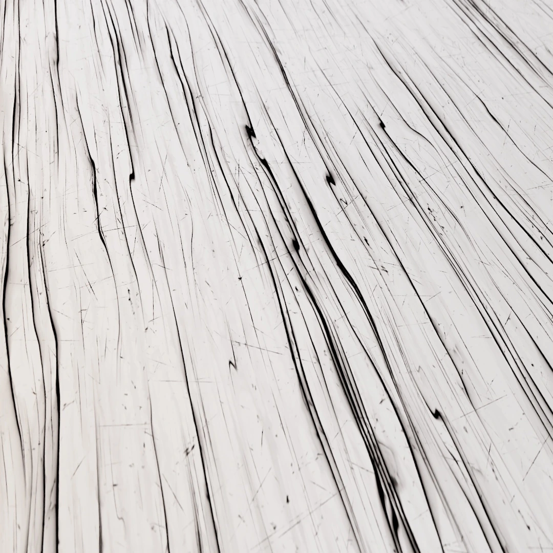 Scratched Wood Imperfection