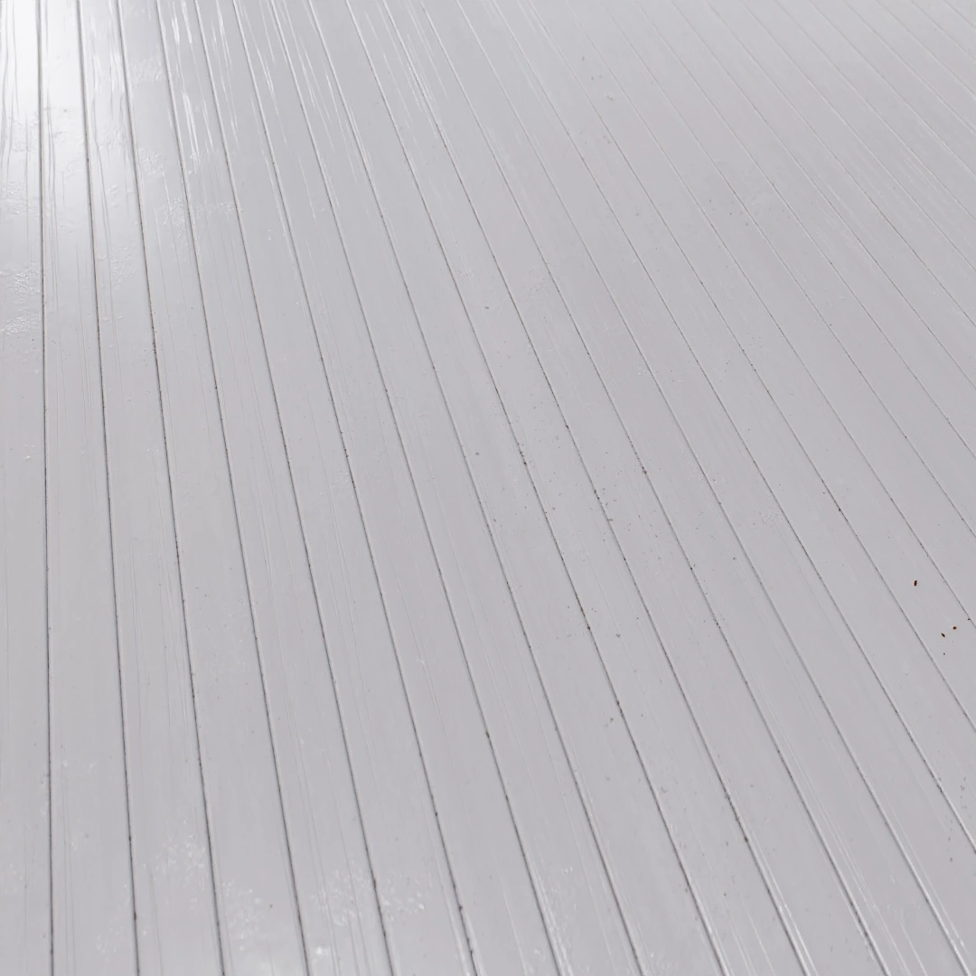 Smooth White Plank Floor Texture