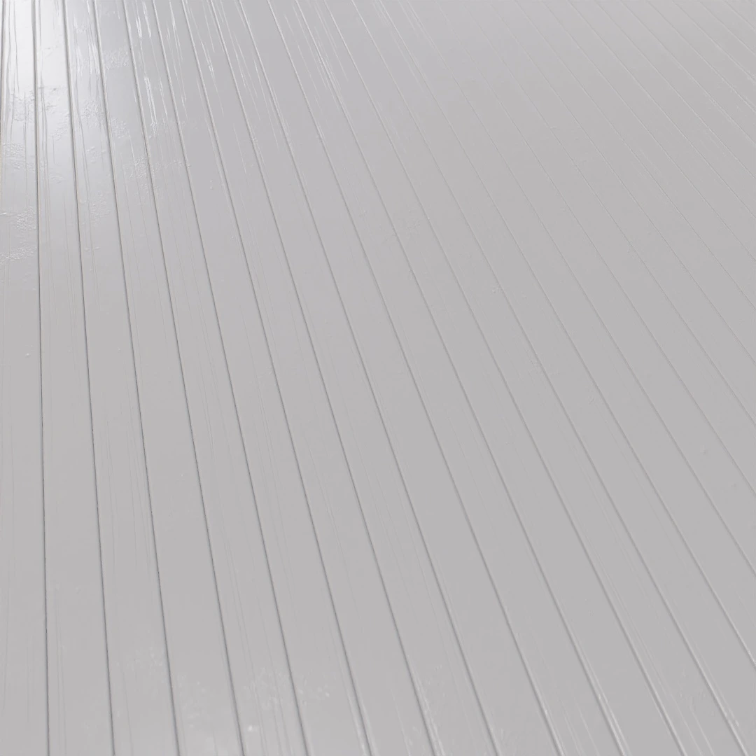 Smooth White Plank Floor Texture