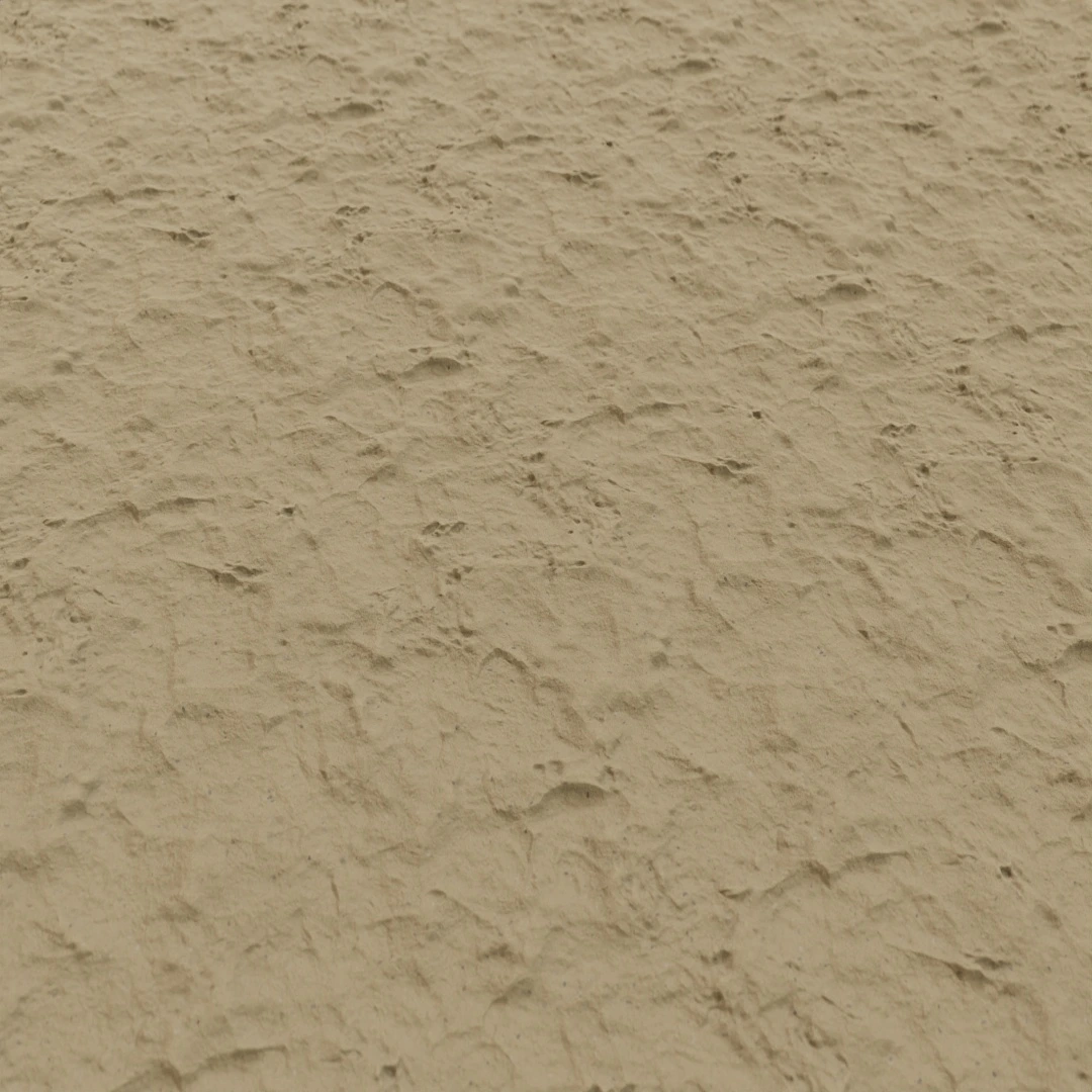 Soft Rippled Beach Sand Texture