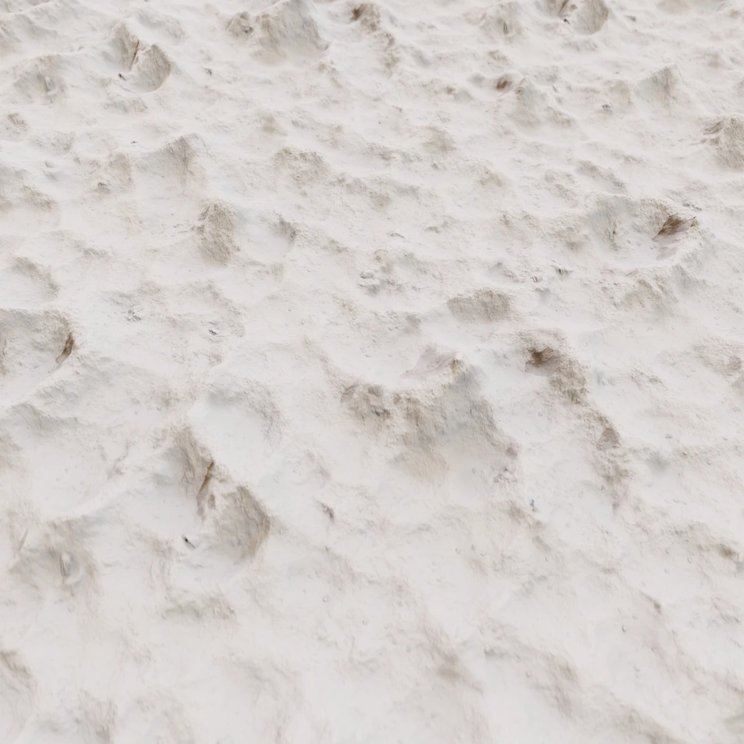 Soft Rippled Coastal Beach Texture