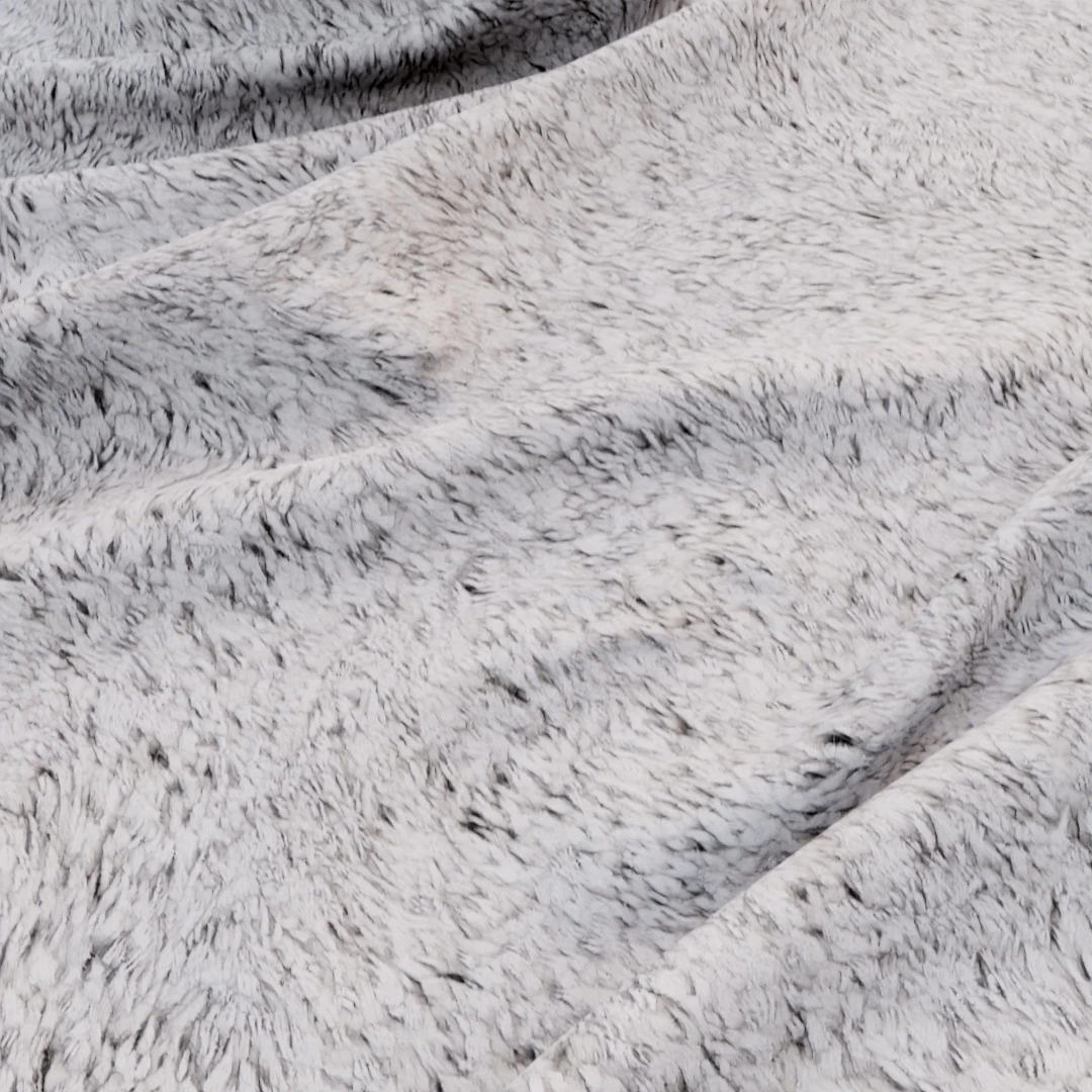 Soft Vintage Faux Fur Texture