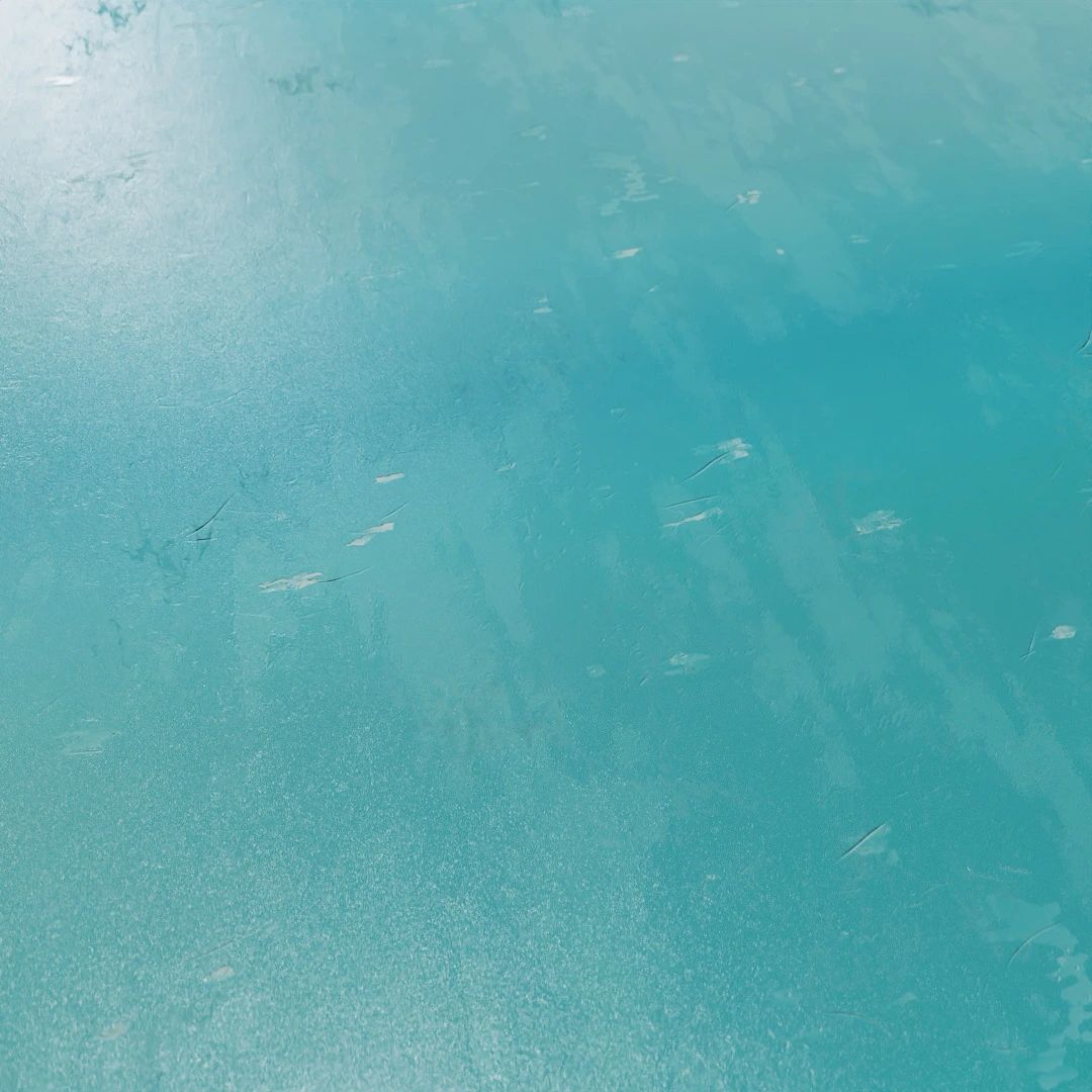Sunbleached Turquoise Plastic Texture