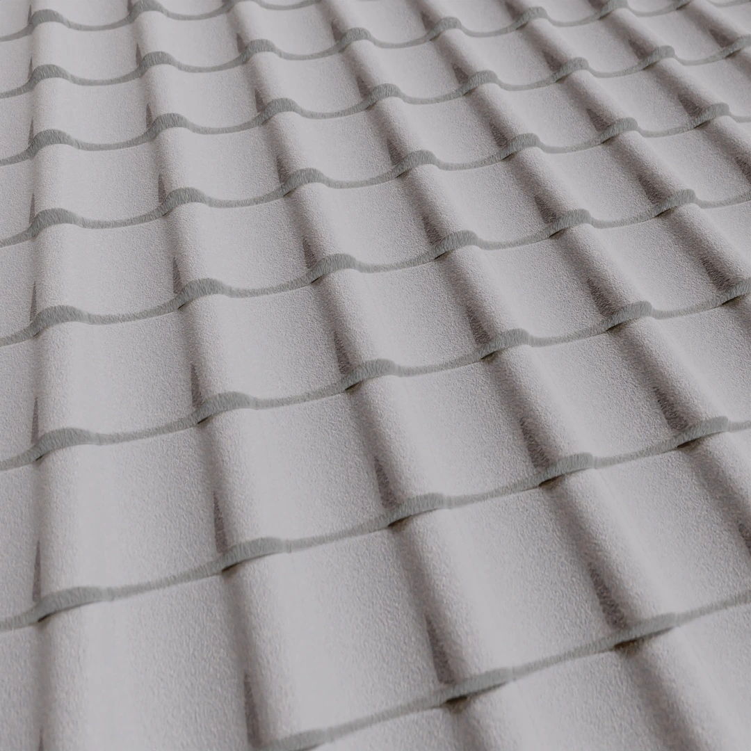 Terracotta Scalloped Shingle Roof Texture