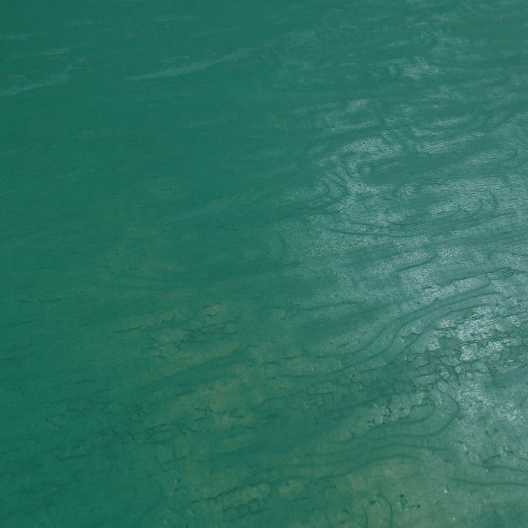 Turquoise Serene Wave Wood Texture