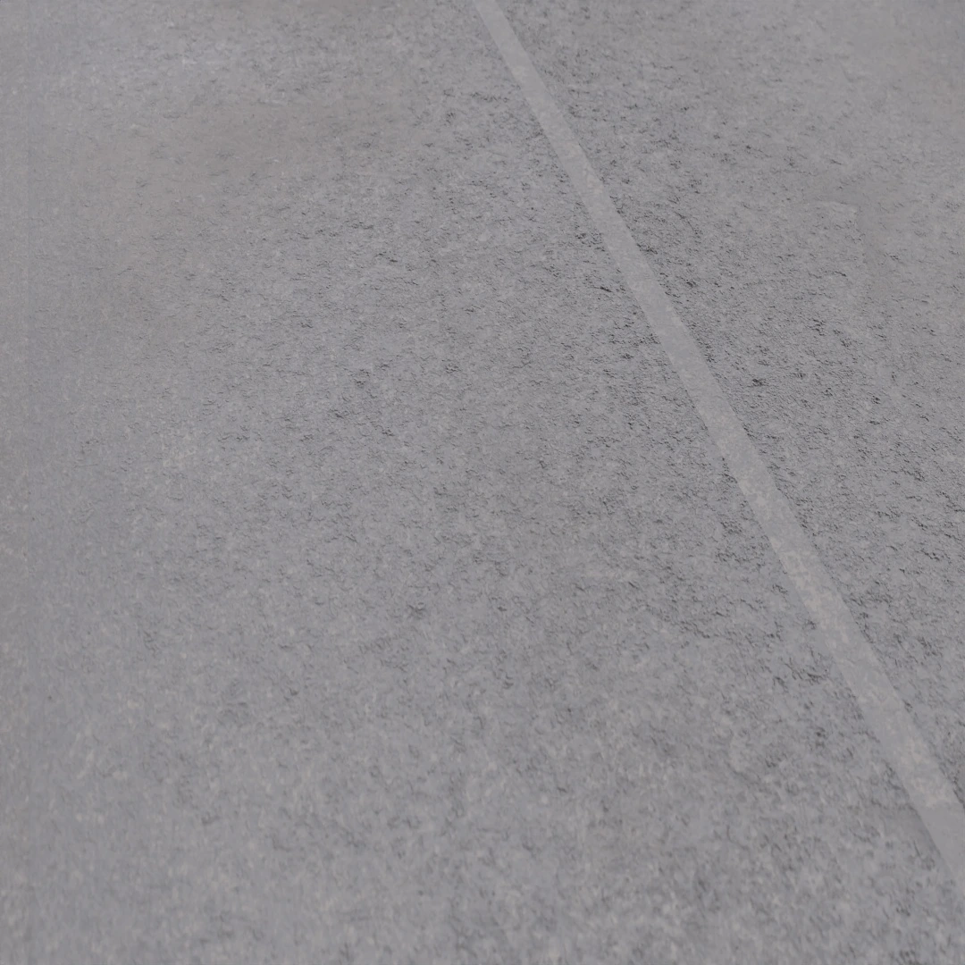 Two Lane Weathered Gray Asphalt Texture