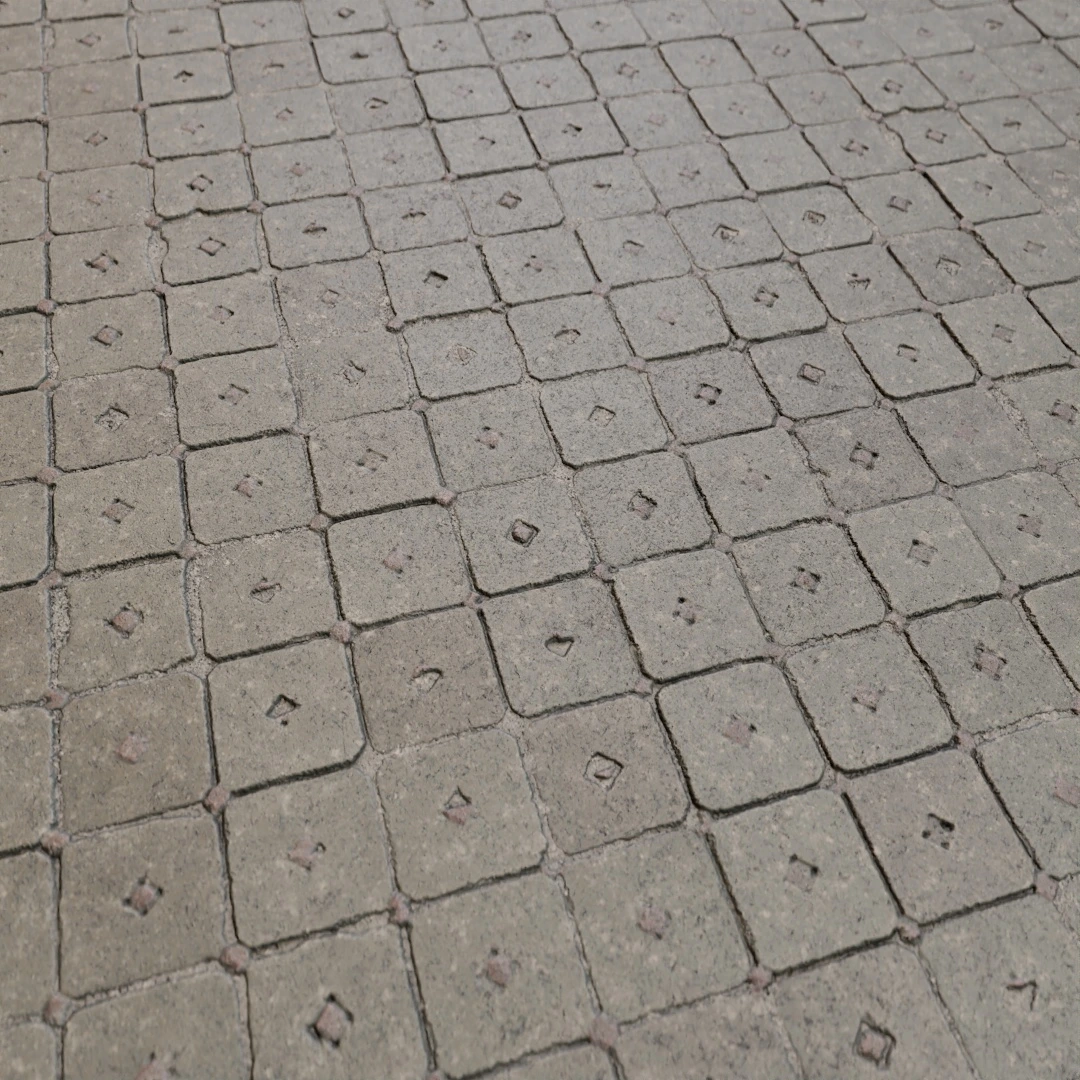 Urban Charcoal Geometric Tile Texture