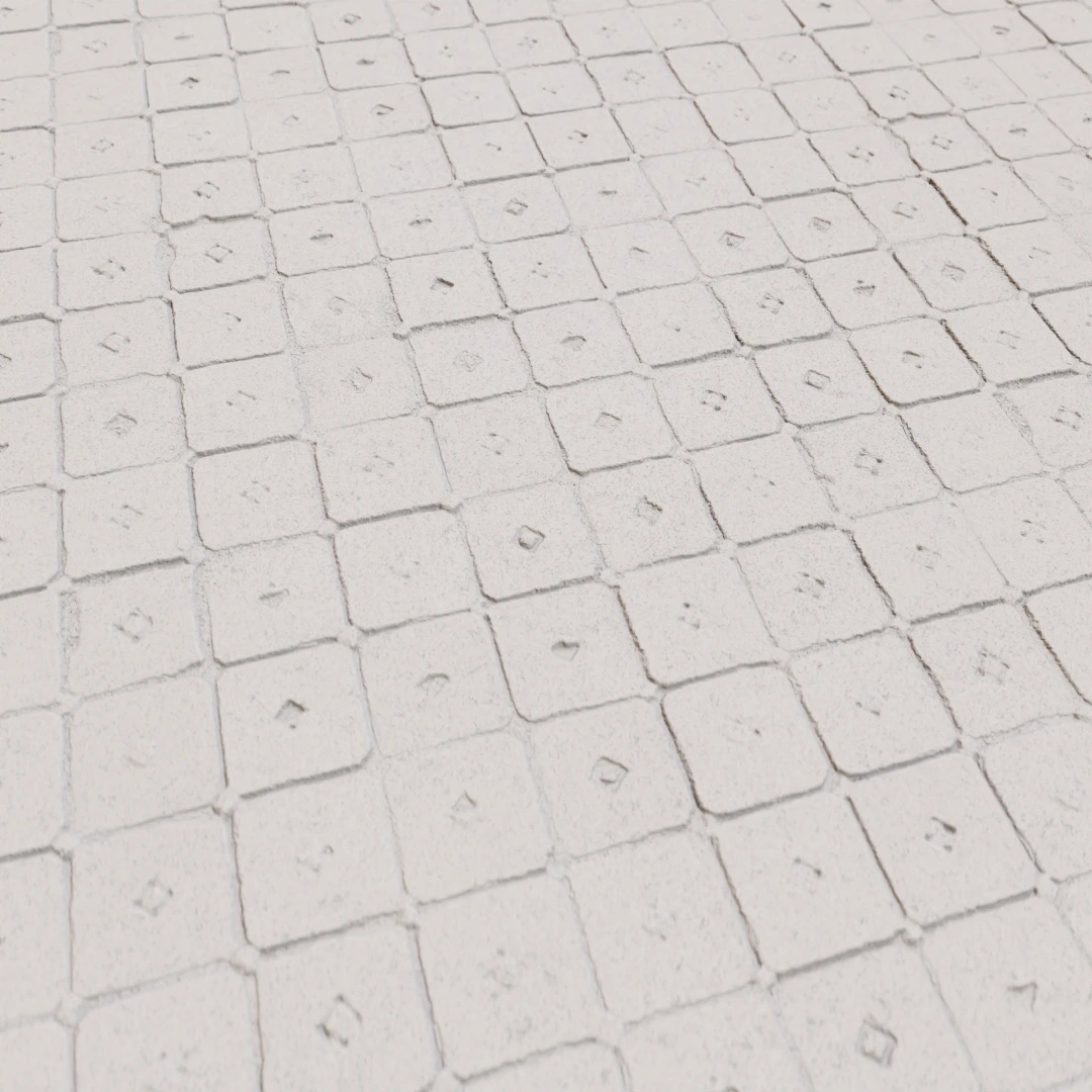Urban Charcoal Geometric Tile Texture
