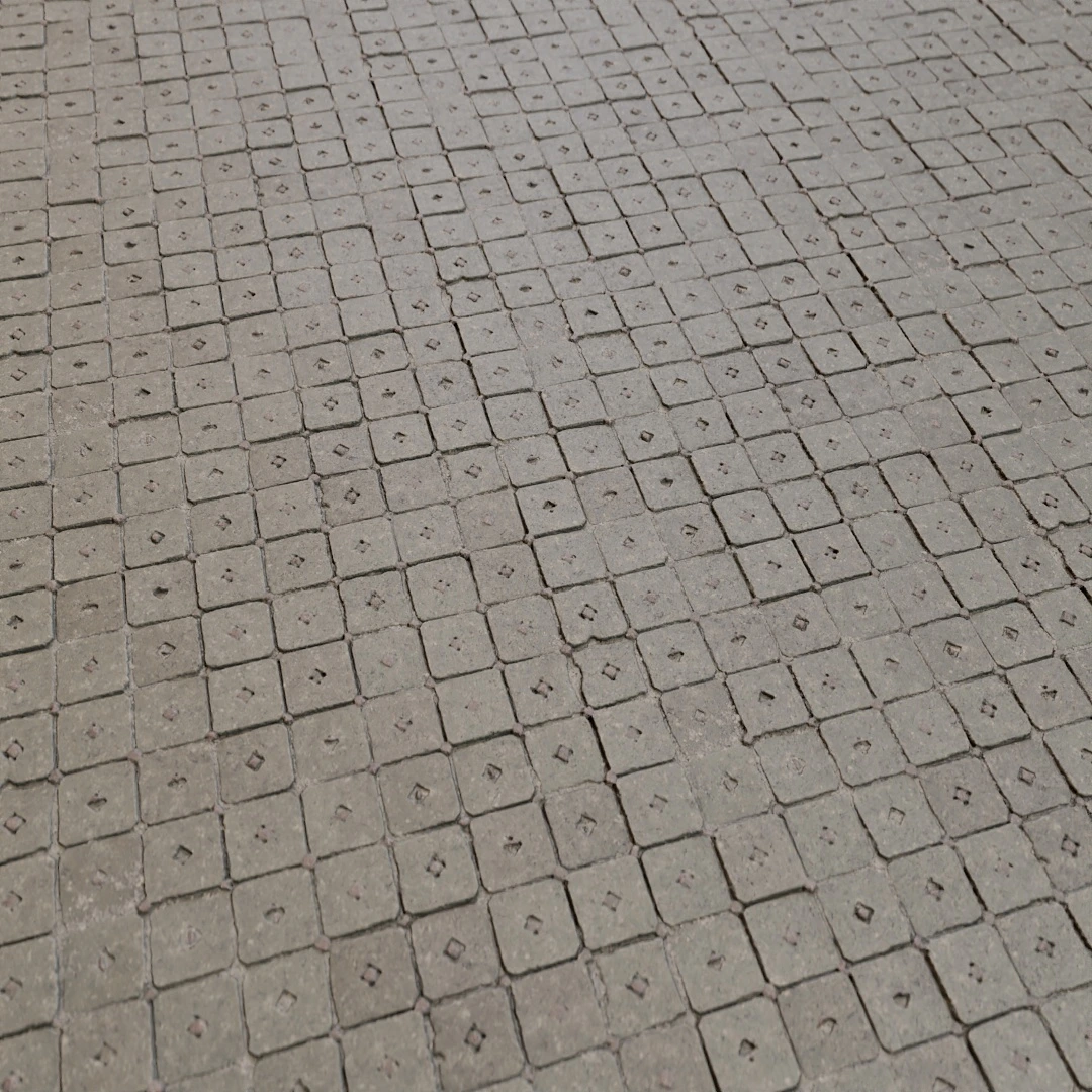 Urban Charcoal Geometric Tile Texture