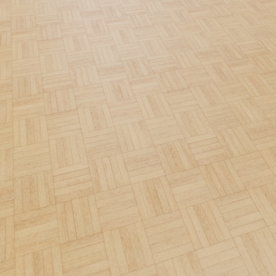 Vanilla Mosaic Parquet Texture
