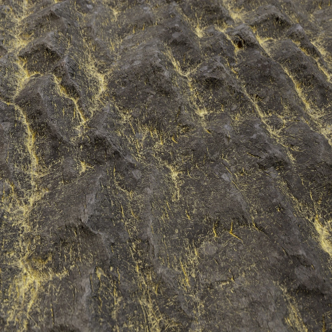 Veined Gold Ore Rough Texture