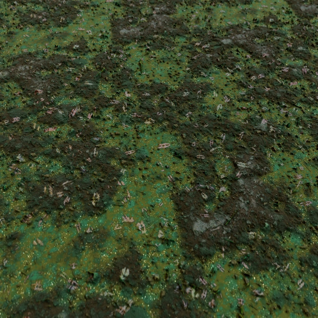 Verdant Decay Mud Texture