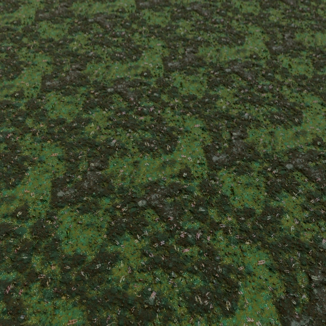 Verdant Decay Mud Texture