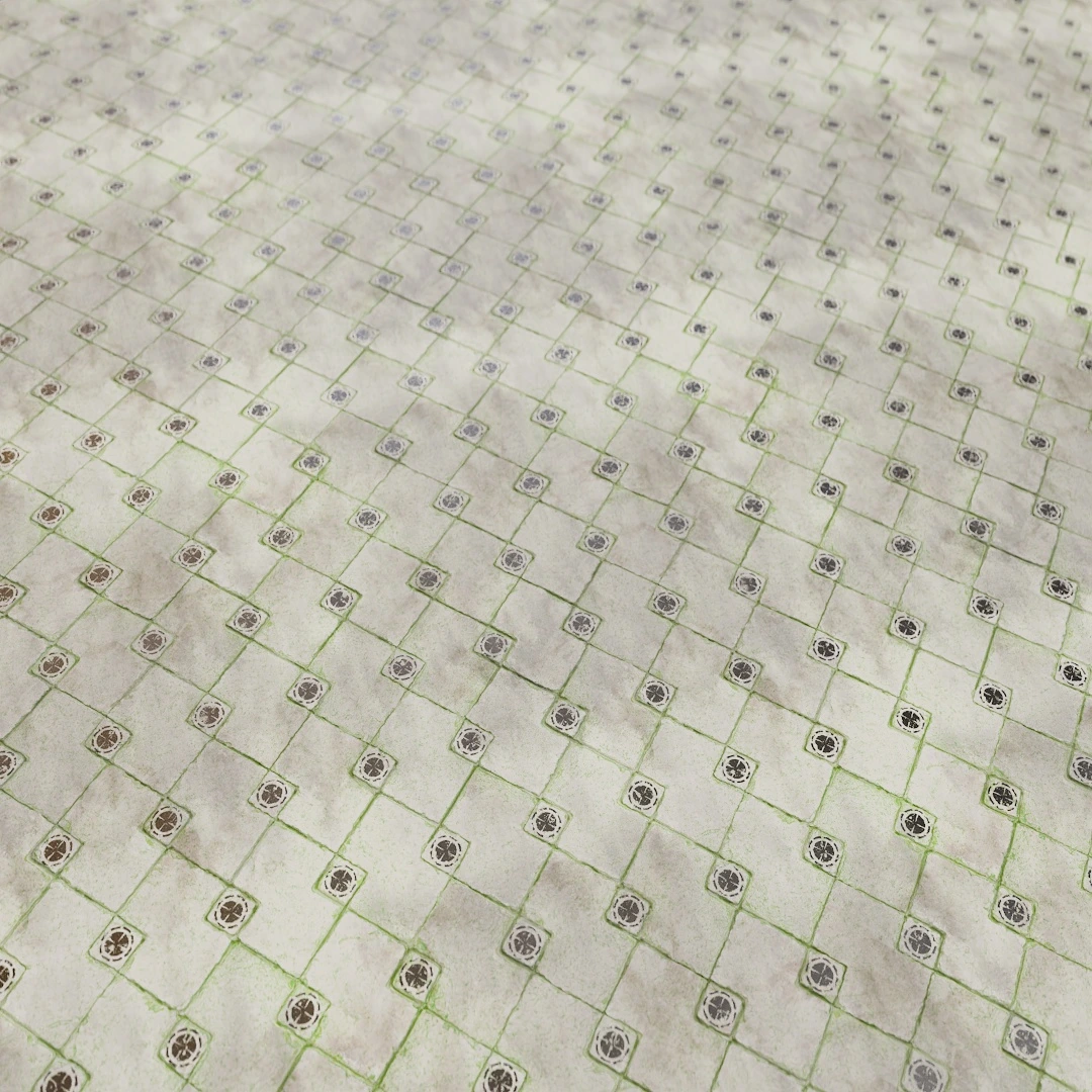 Verdant Mosaic Stone Texture