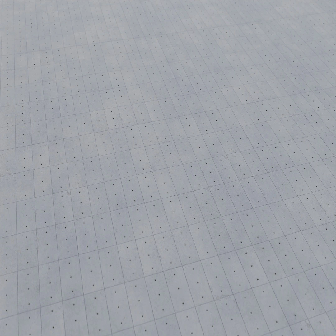 Vertical Punctuated Concrete Panel Texture