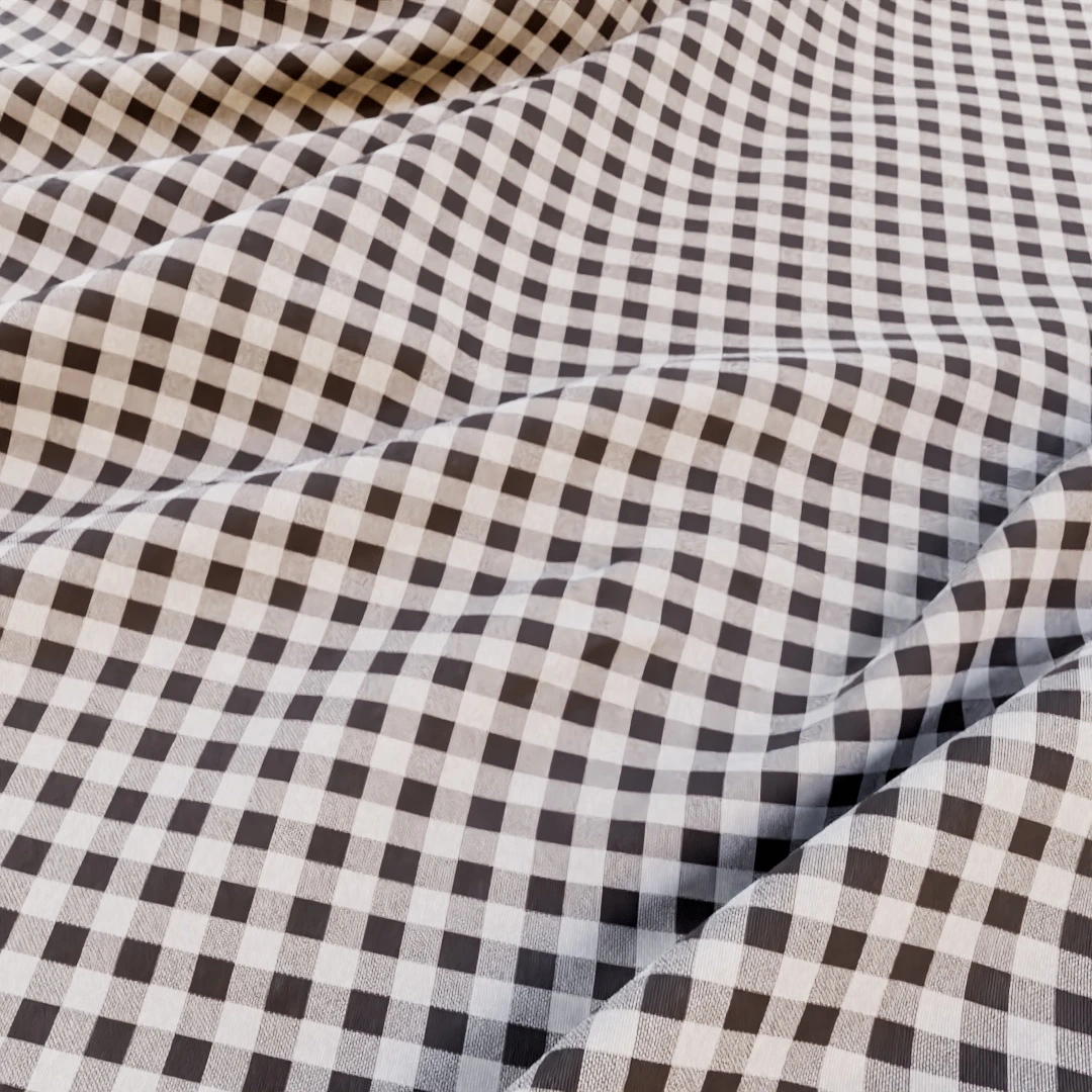 Vintage Checkered Patina Fabric Texture